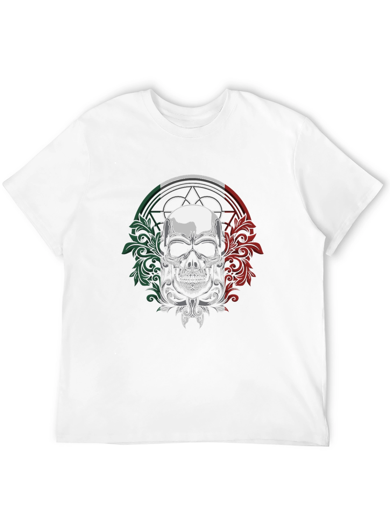 Skull Graphic T-Shirt - Black