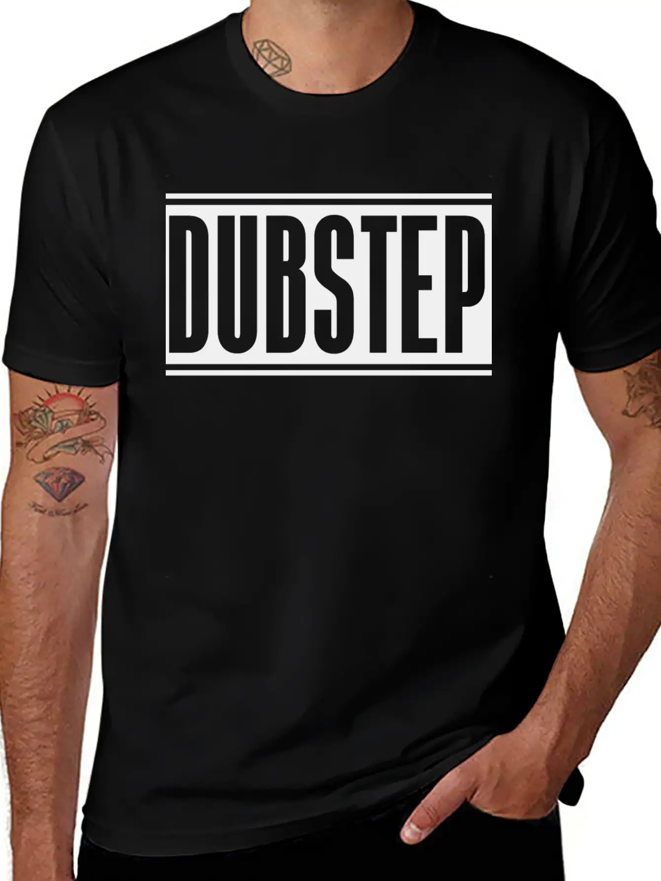 Dubstep Breathable Soft Cotton T-Shirt – Timeless Casual Look