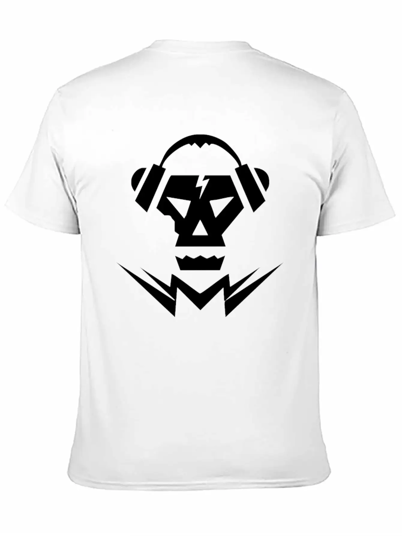 Dubstep Music Logo Skull Basic Graphic T-Shirt – Daily Comfort In Soft Cotton