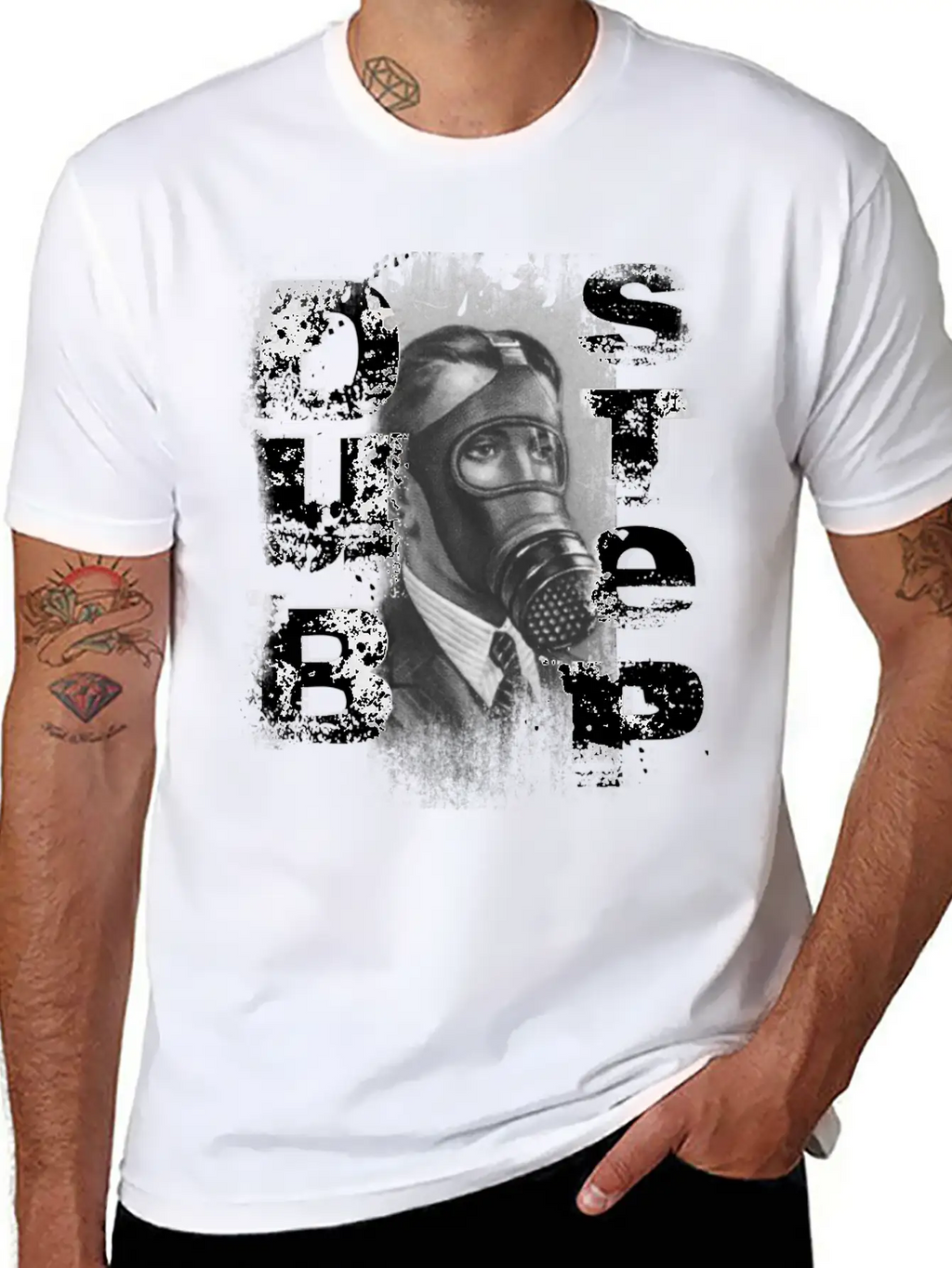 Dubstep Retro Gas Mask Classic Cotton Tee – Unisex Comfort For Any Season