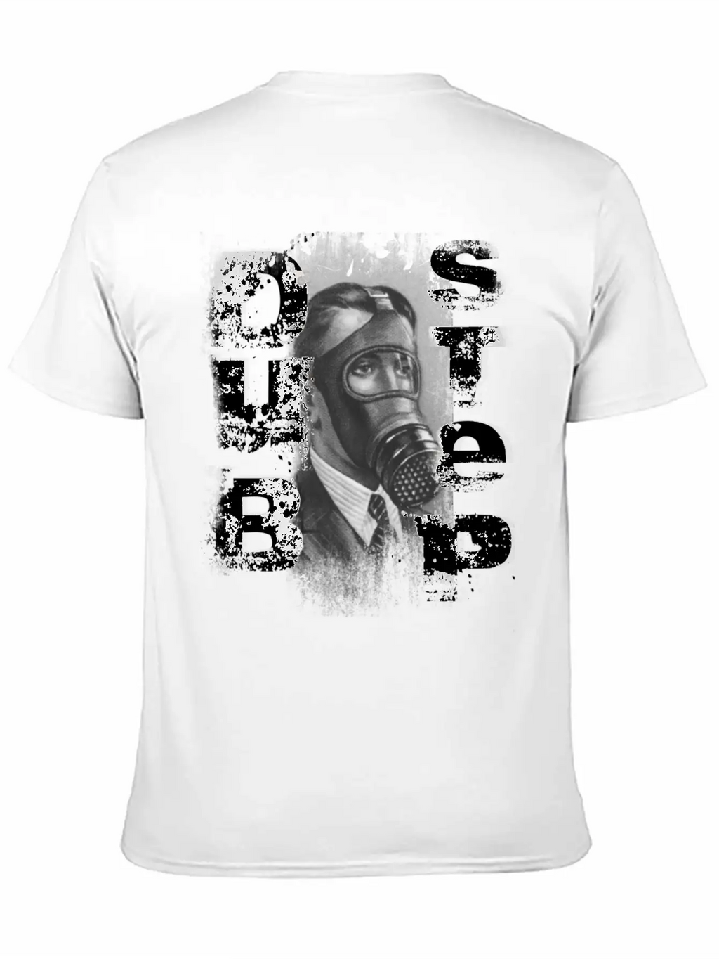Dubstep Retro Gas Mask Classic Cotton Tee – Unisex Comfort For Any Season