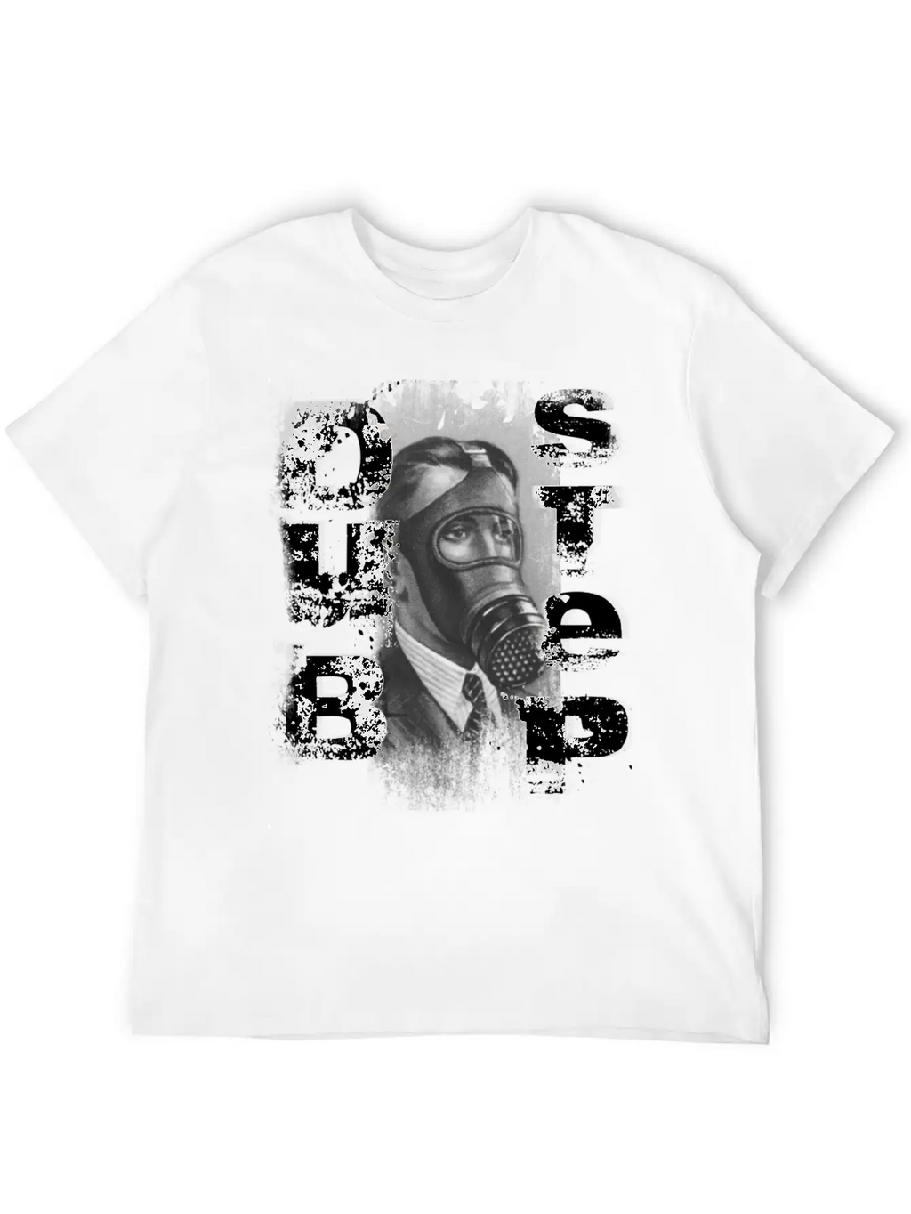 Dubstep Retro Gas Mask Classic Cotton Tee – Unisex Comfort For Any Season