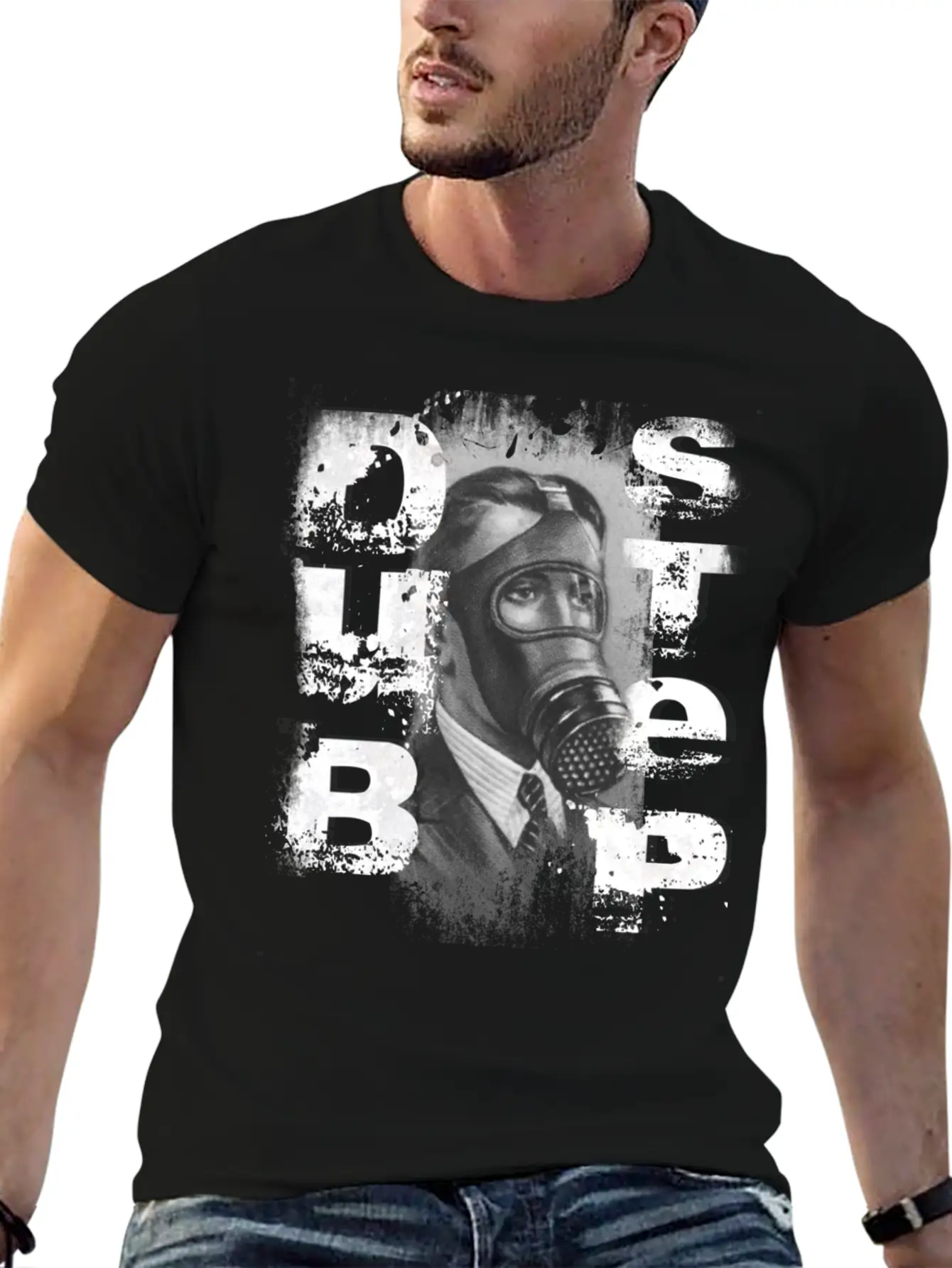 Dubstep Retro Gas Mask Classic Cotton Tee – Unisex Comfort For Any Season