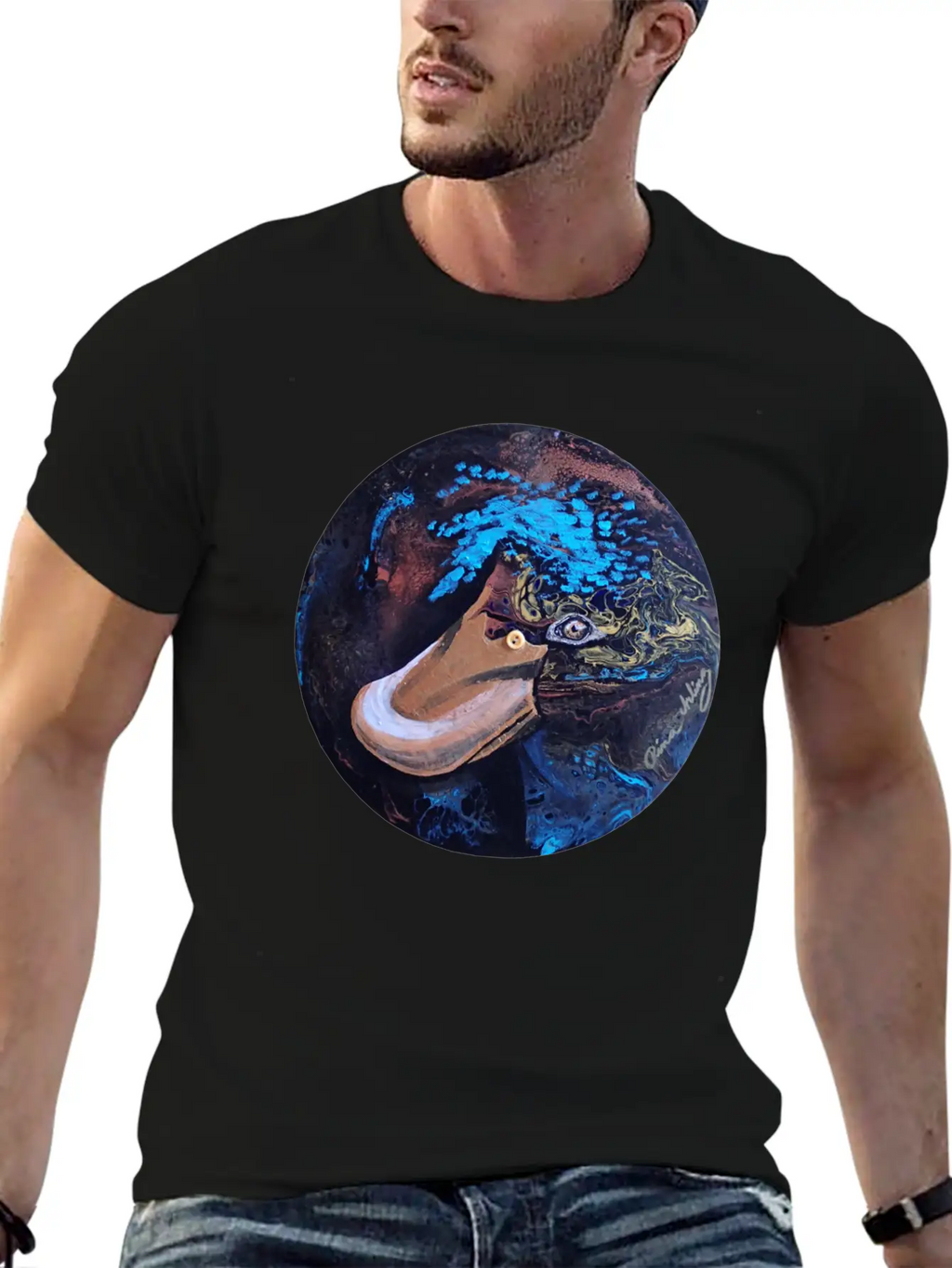 Duckyy Breathable Graphic T-Shirt – Perfect For Casual Days