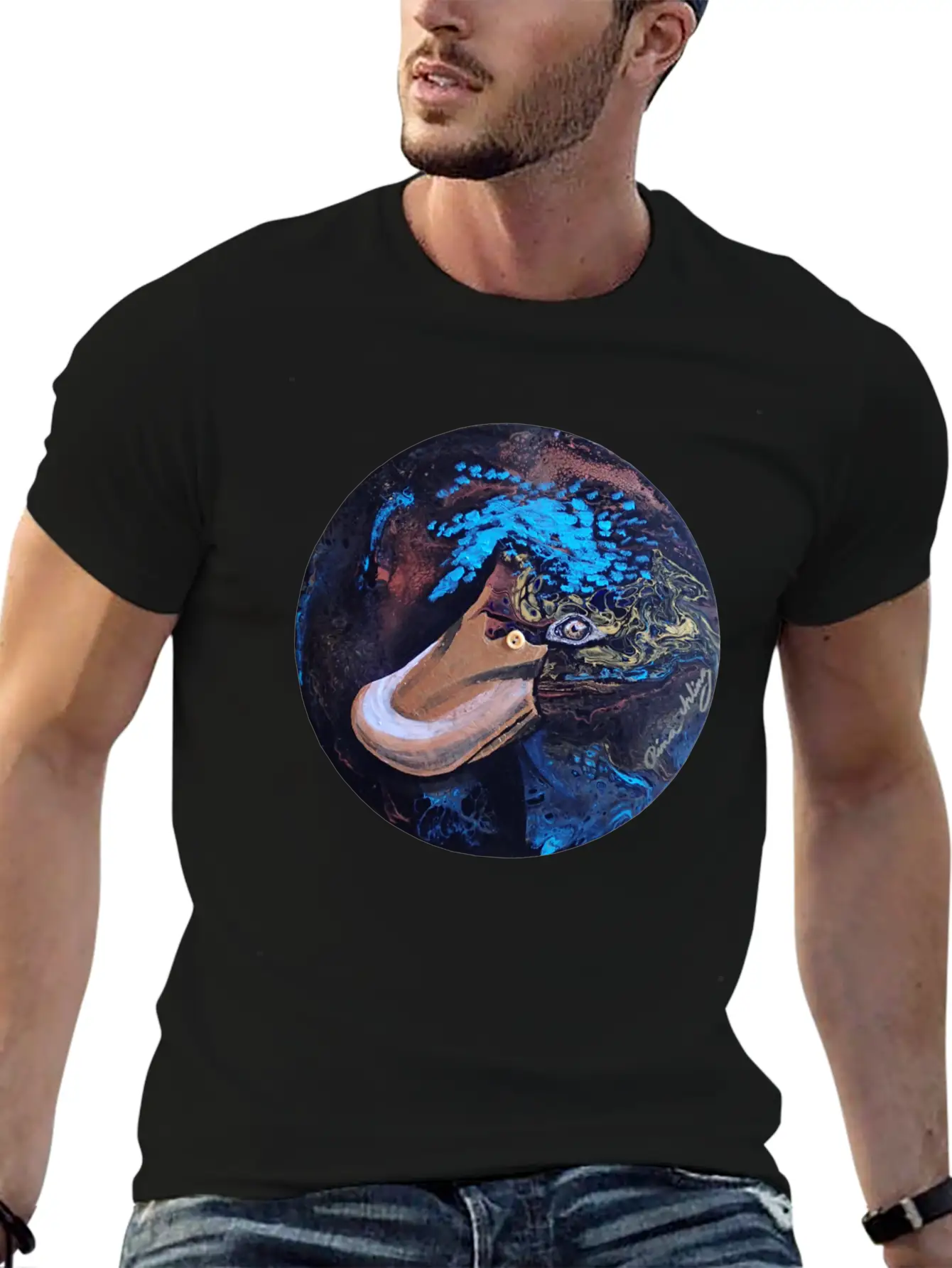 Duckyy Breathable Graphic T-Shirt – Perfect For Casual Days