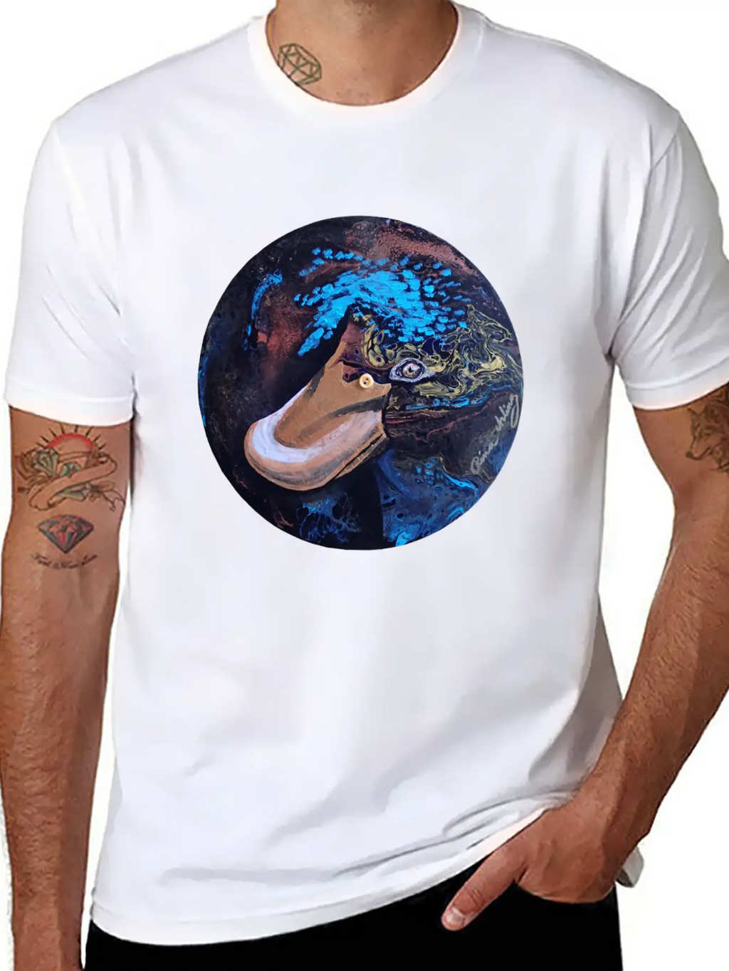 Duckyy Breathable Graphic T-Shirt – Perfect For Casual Days