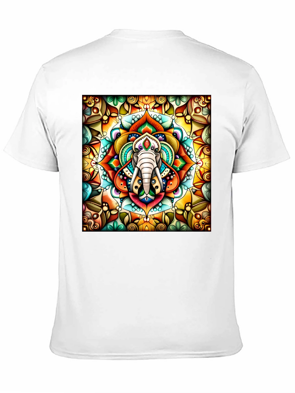 Elephant Mandala Graphic Tee