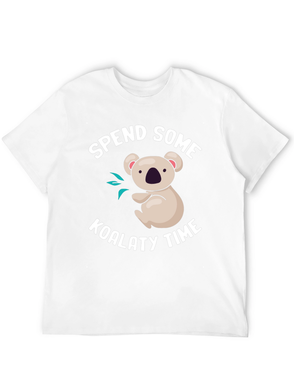 Koala-ty Time Black T-Shirt