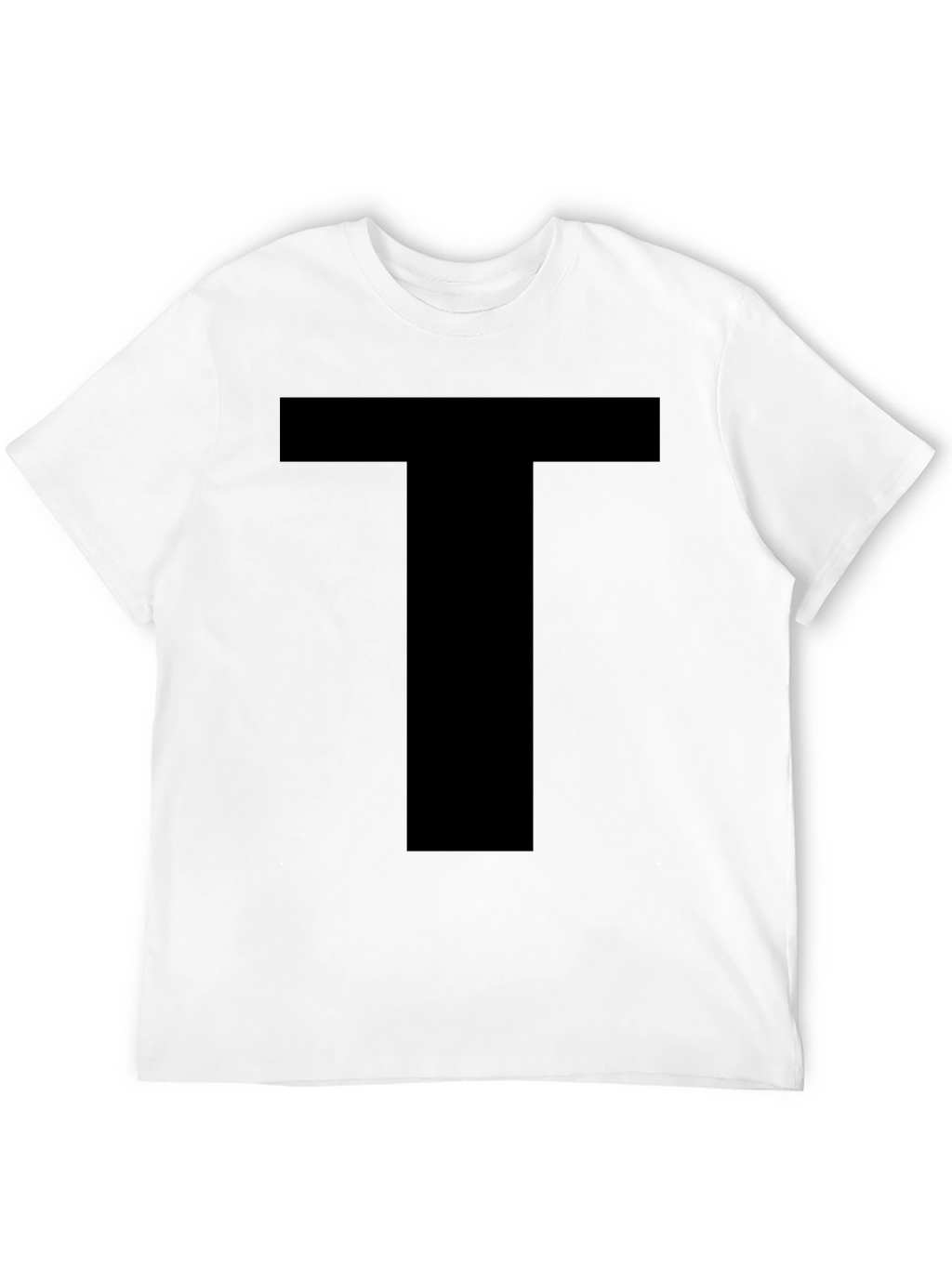 Bold T Graphic Black T-Shirt
