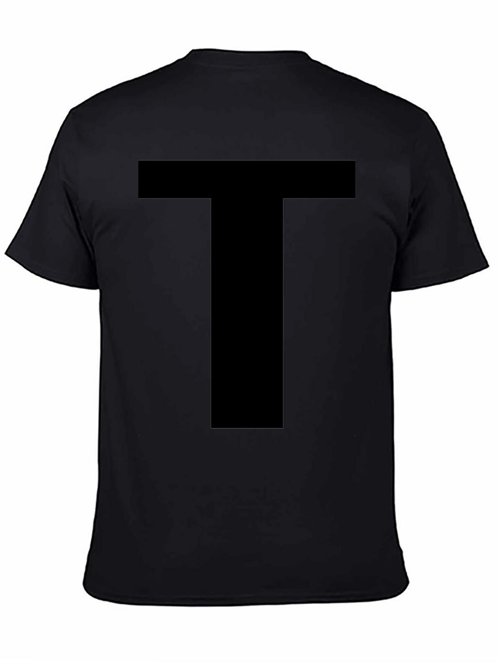 Bold T Graphic Black T-Shirt