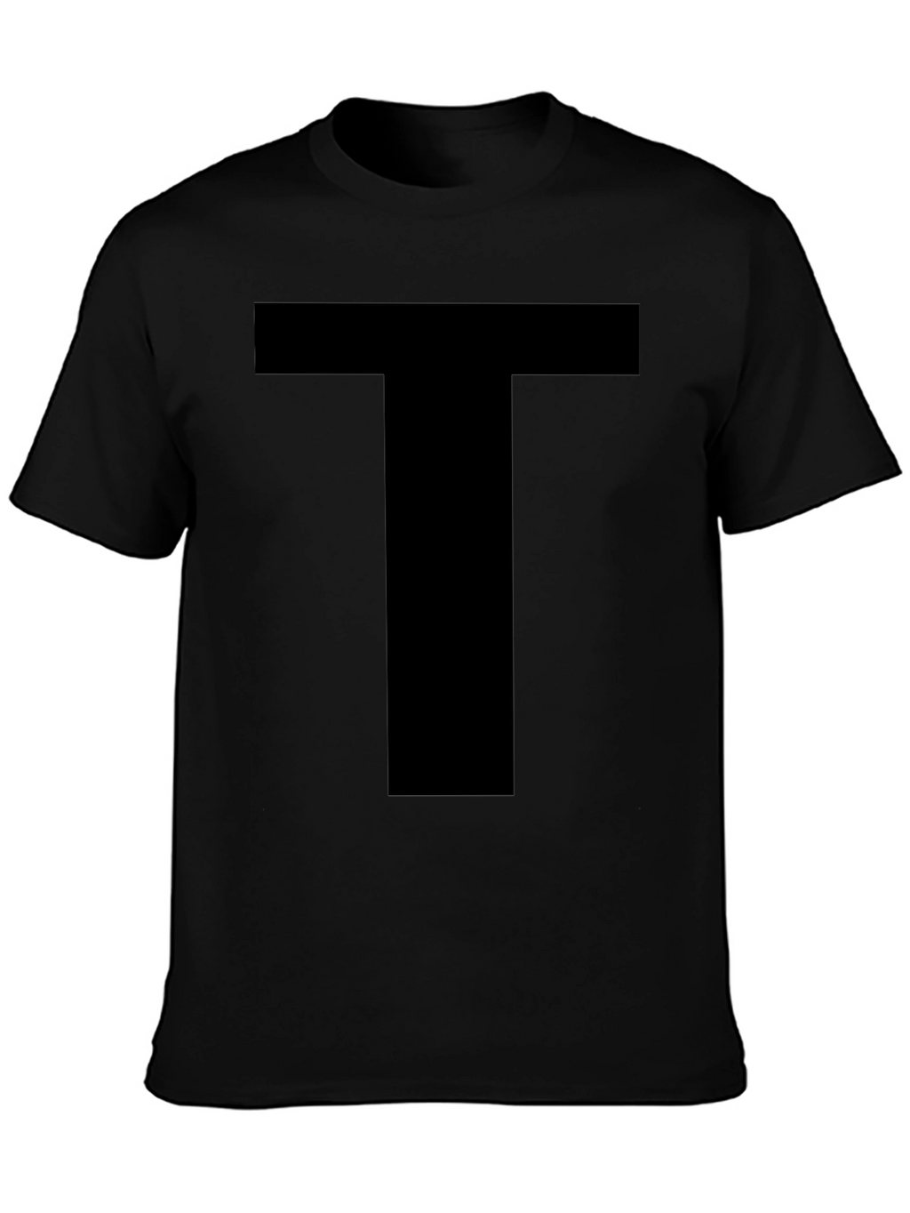 Bold T Graphic Black T-Shirt