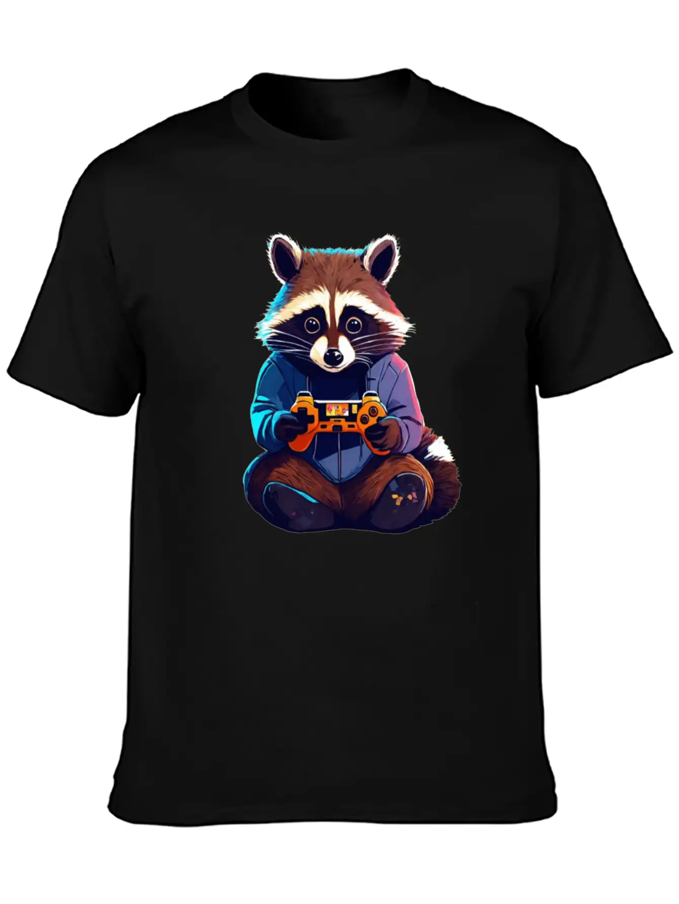 Dynamic Gamer Doodle T-Shirt Classic Cotton Tee – Unisex Comfort For Any Season