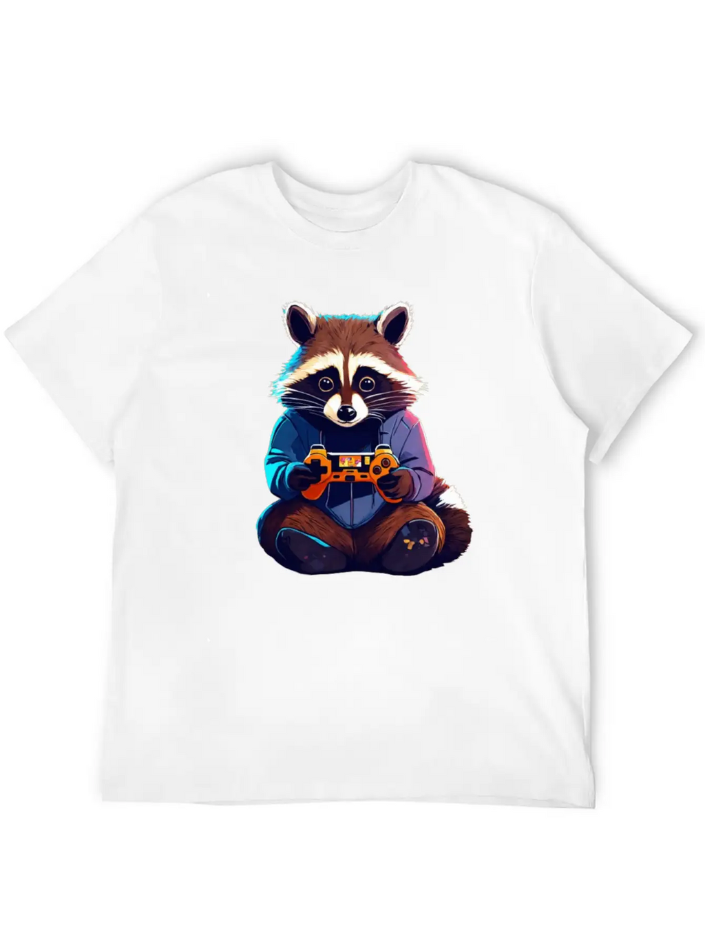 Dynamic Gamer Doodle T-Shirt Classic Cotton Tee – Unisex Comfort For Any Season