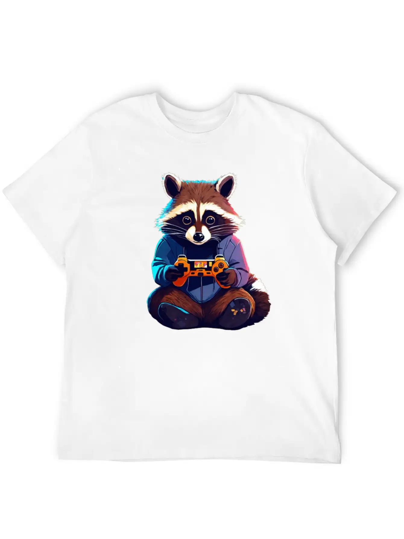 Dynamic Gamer Doodle T-Shirt Classic Cotton Tee – Unisex Comfort For Any Season