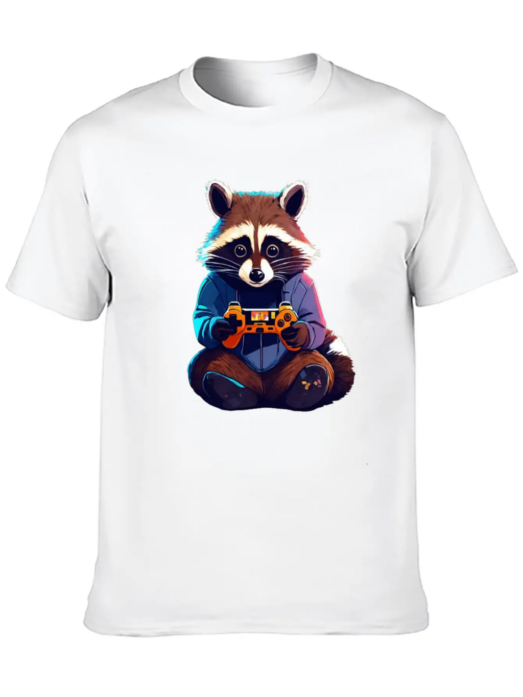 Dynamic Gamer Doodle T-Shirt Classic Cotton Tee – Unisex Comfort For Any Season