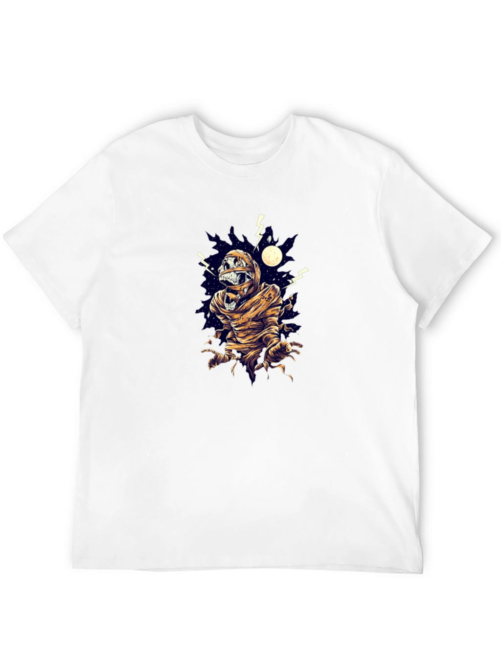 Mummy Graphic Black T-Shirt