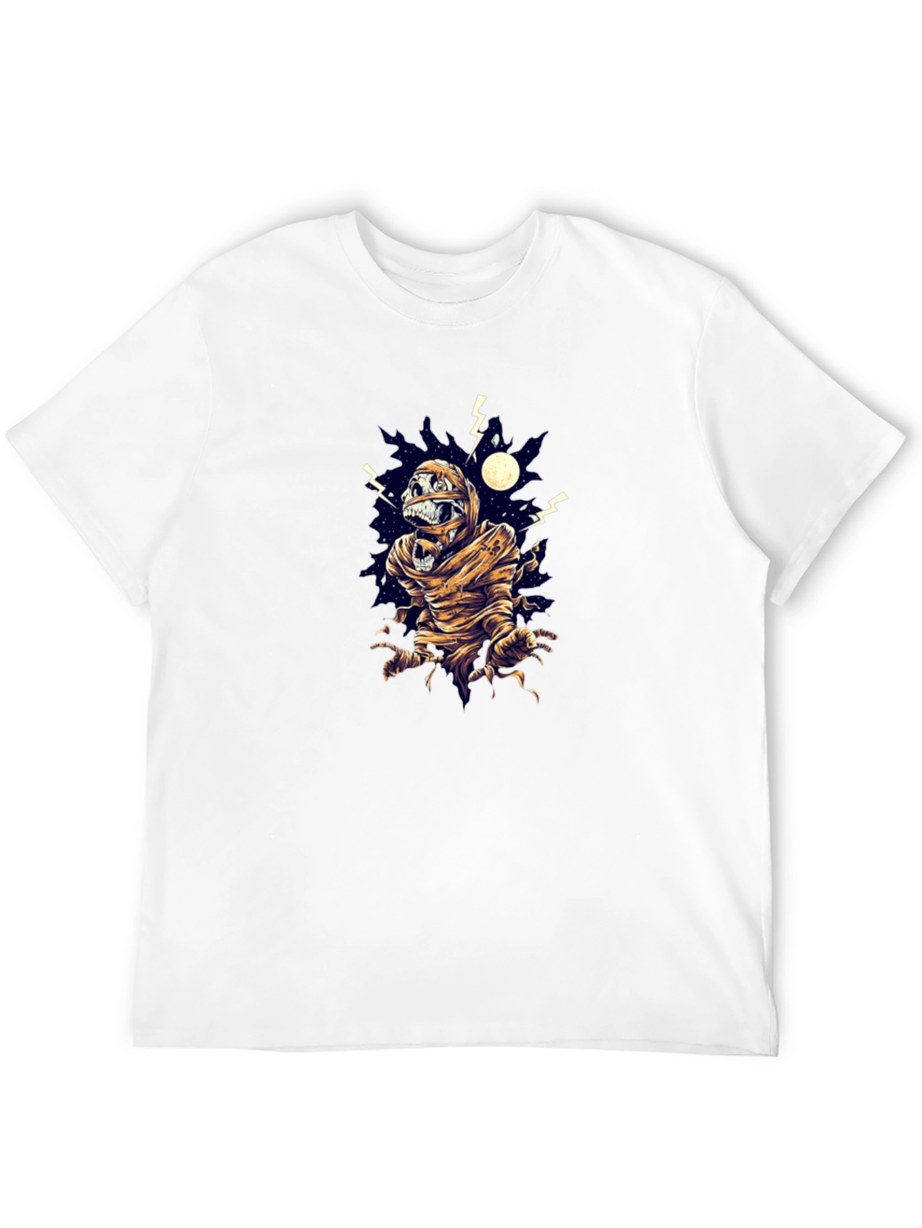 Mummy Graphic Black T-Shirt