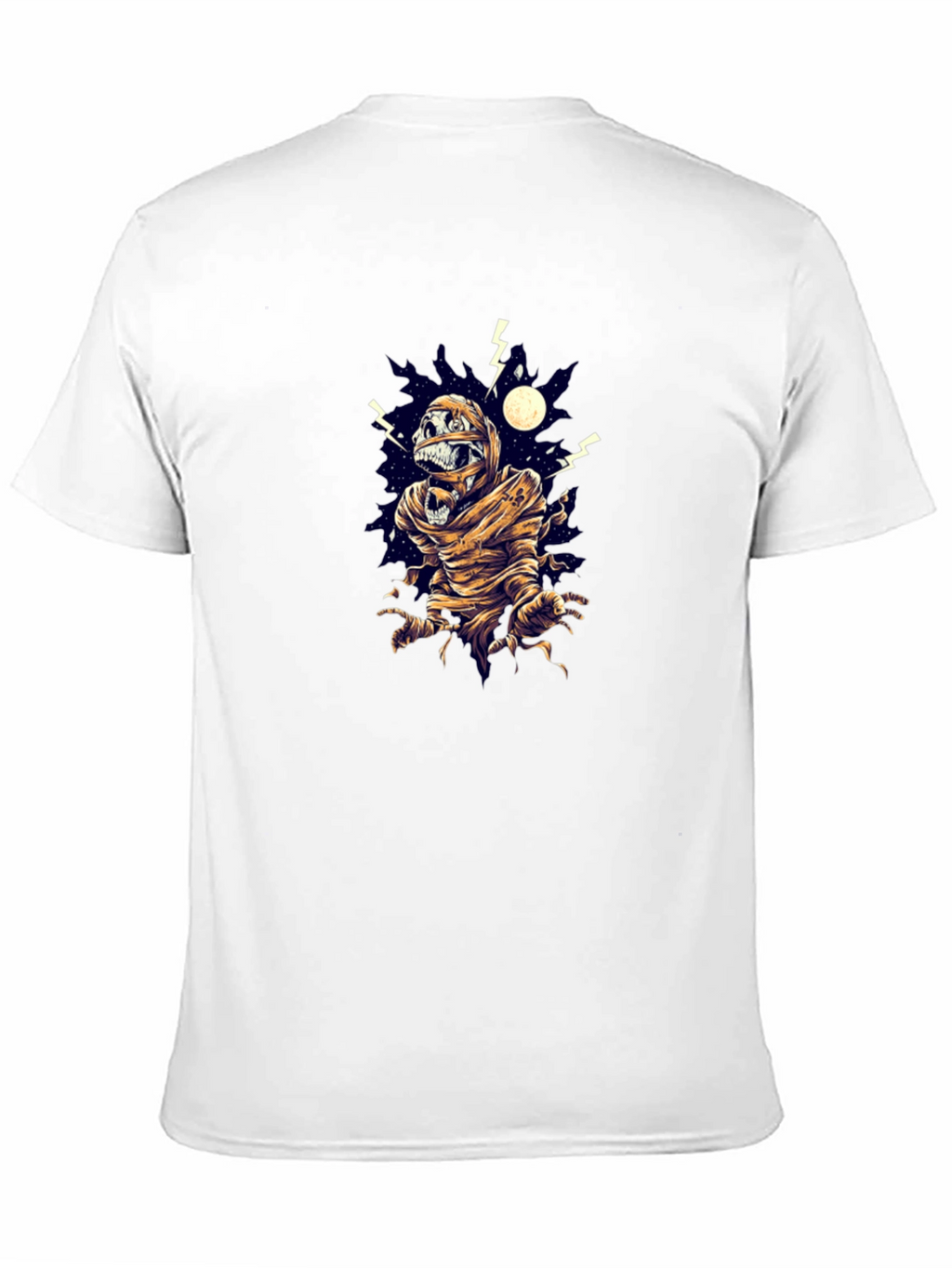 Mummy Graphic Black T-Shirt