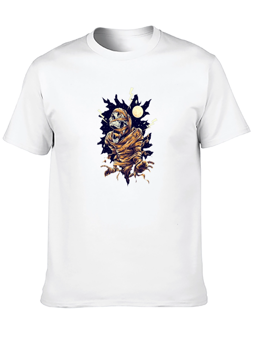 Mummy Graphic Black T-Shirt
