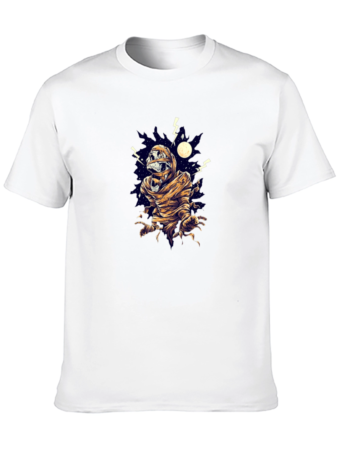 Mummy Graphic Black T-Shirt
