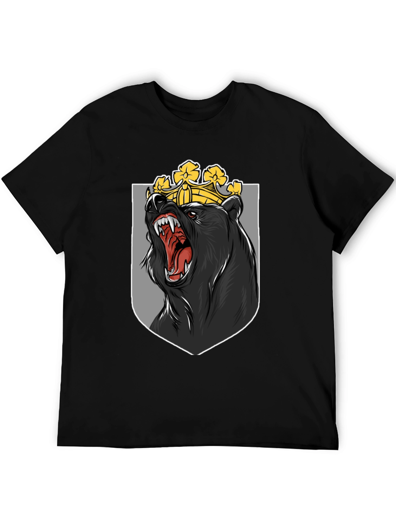 Black Bear King T-Shirt