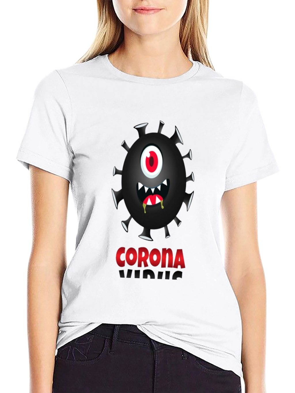 Corona Virus Graphic Novelty Tee