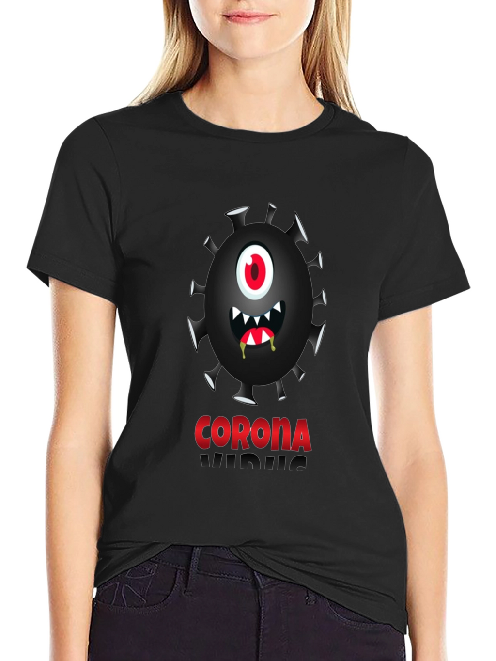 Corona Virus Graphic Novelty Tee