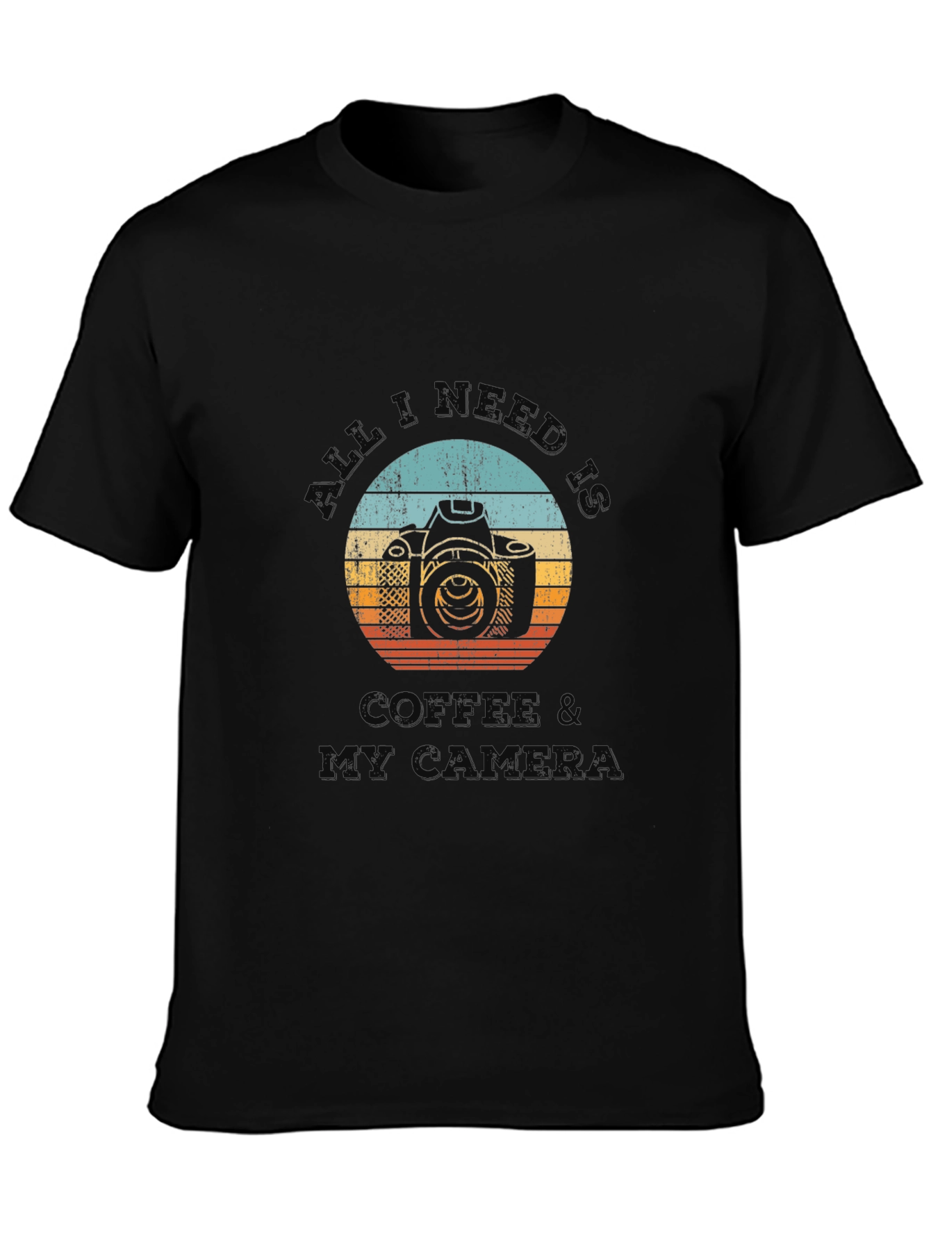 All I Need is Coffee & My Camera T-Shirt