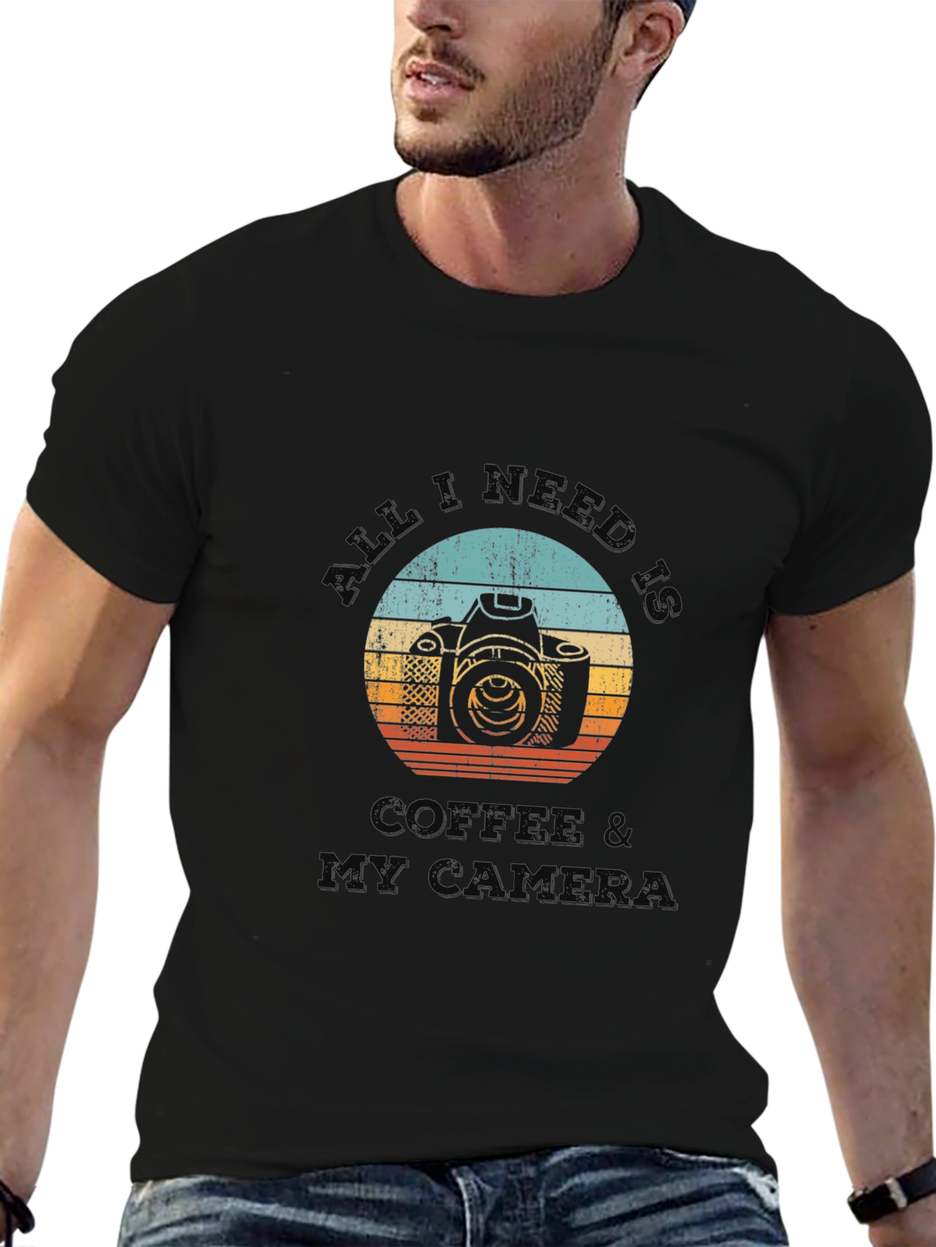 All I Need is Coffee & My Camera T-Shirt