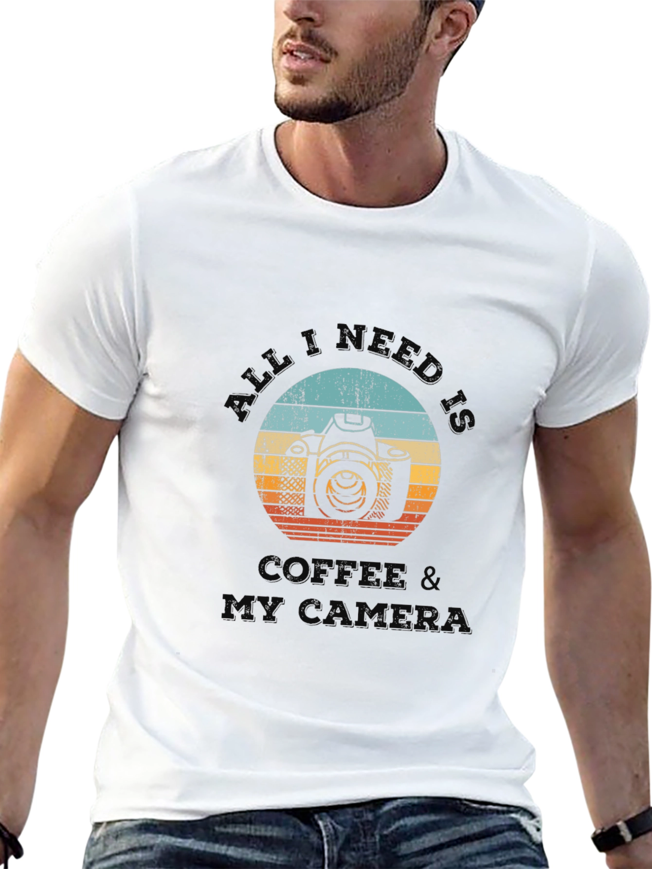 All I Need is Coffee & My Camera T-Shirt