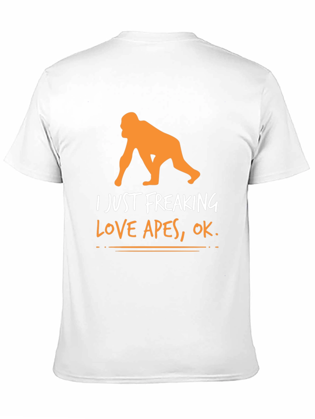 I Just Freaking Love Apes Graphic Tee