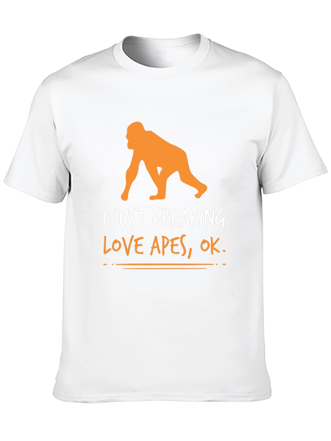 I Just Freaking Love Apes Graphic Tee