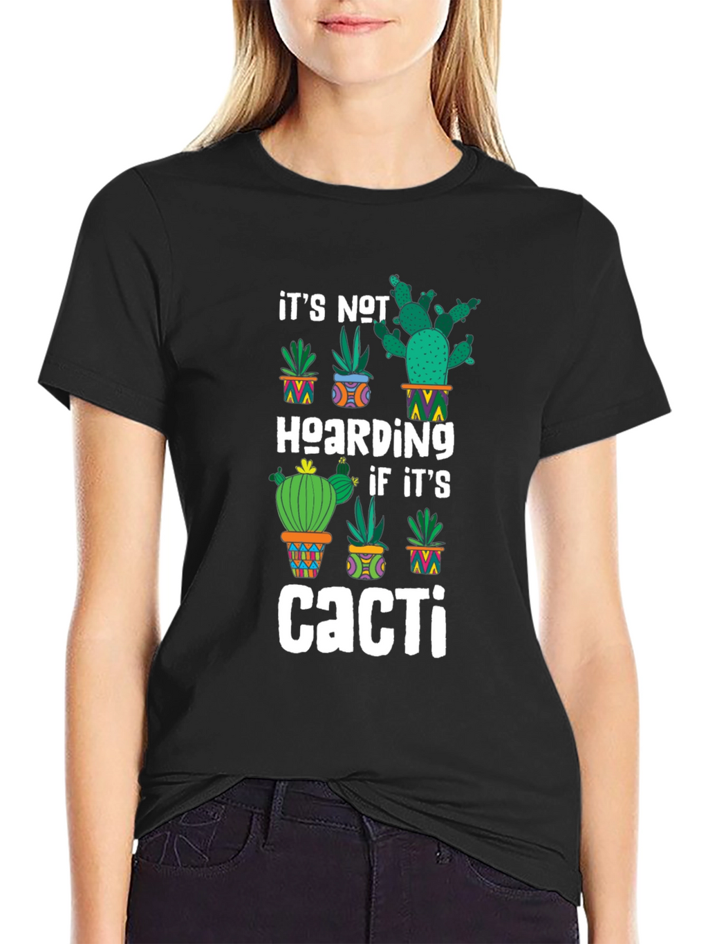 Cacti Hoarding T-Shirt - Funny Plant Lover Tee