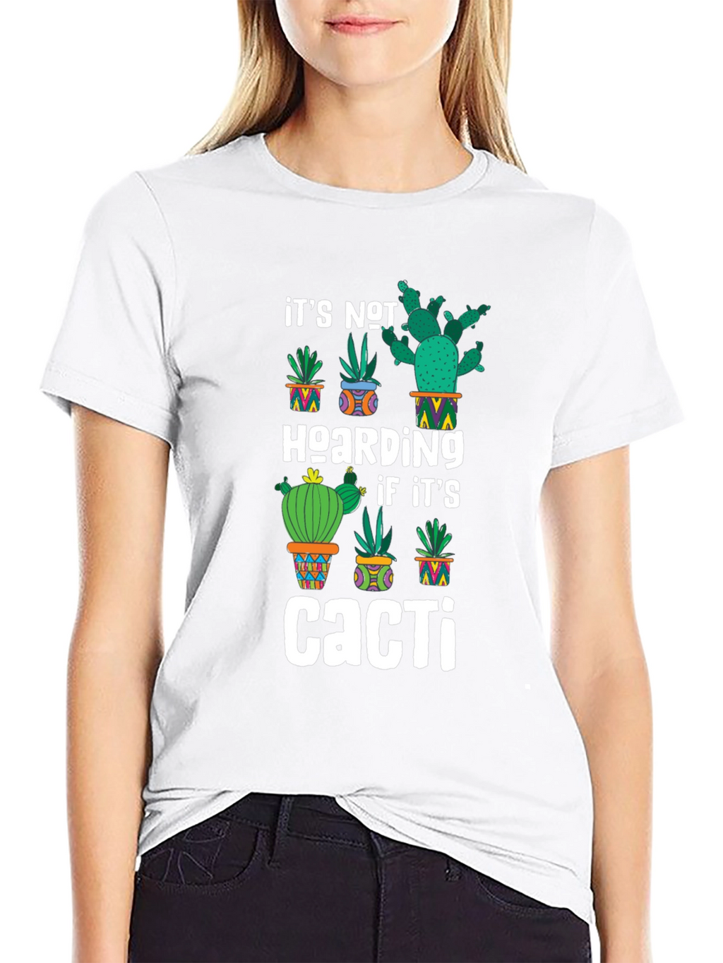 Cacti Hoarding T-Shirt - Funny Plant Lover Tee