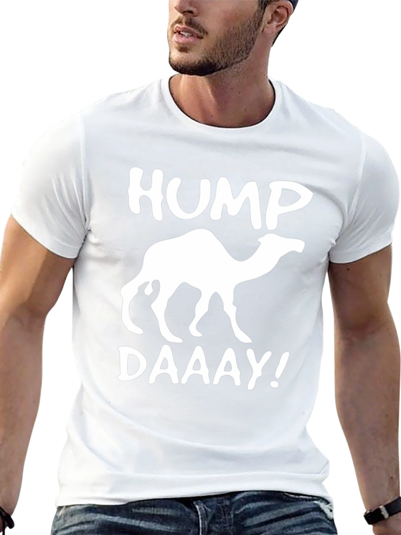 Hump Daaay! Camel T-Shirt - Black Cotton Tee