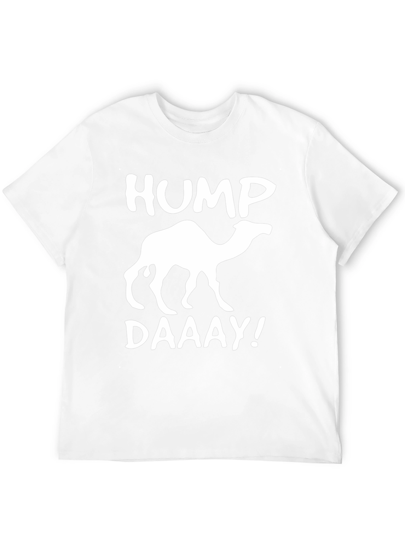 Hump Daaay! Camel T-Shirt - Black Cotton Tee