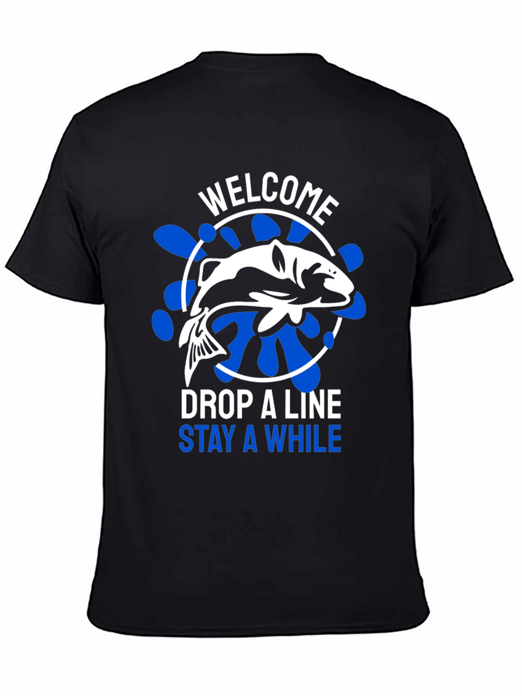 Welcome Fish Graphic T-Shirt