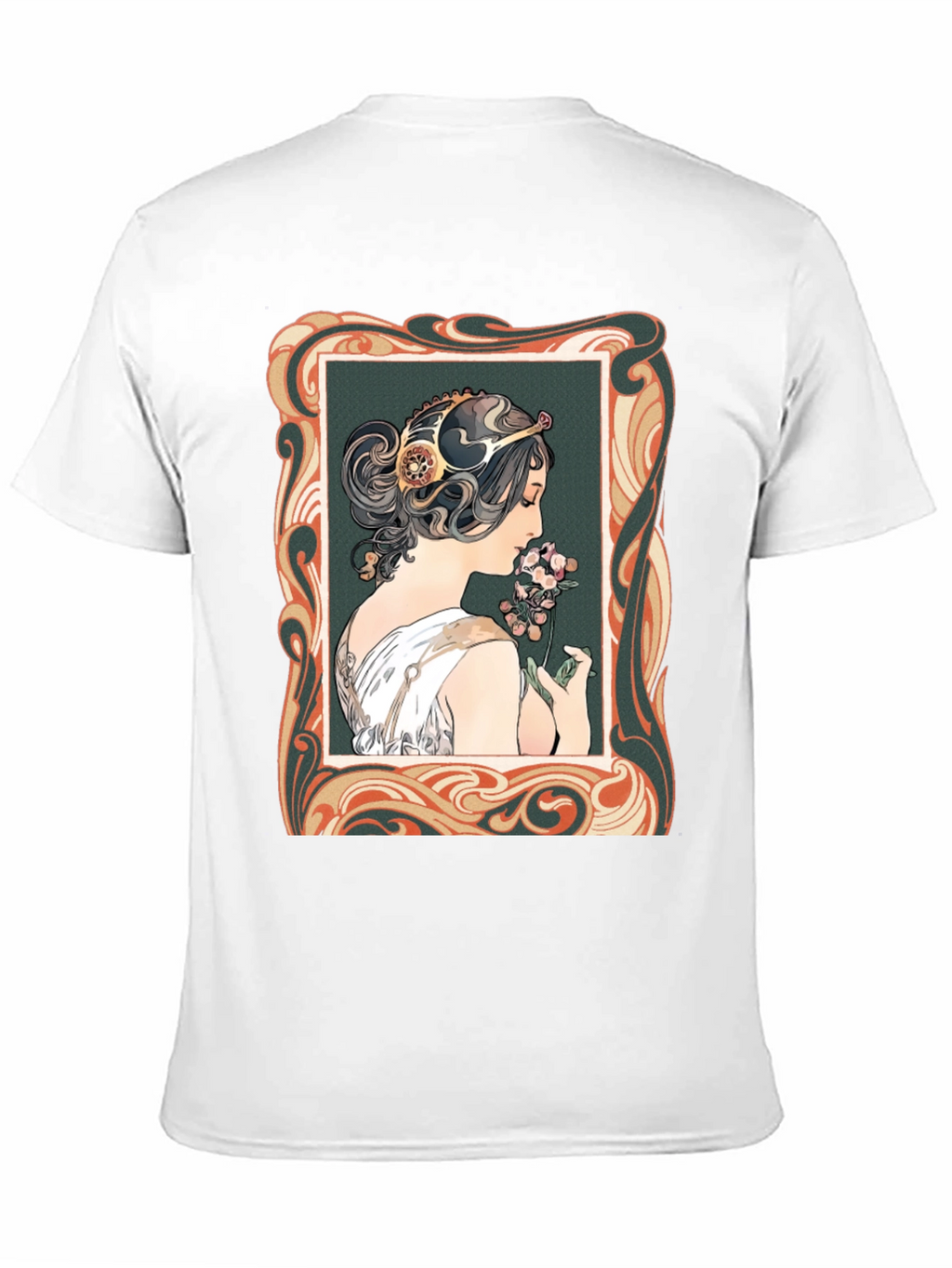 Art Nouveau Woman Graphic T-Shirt