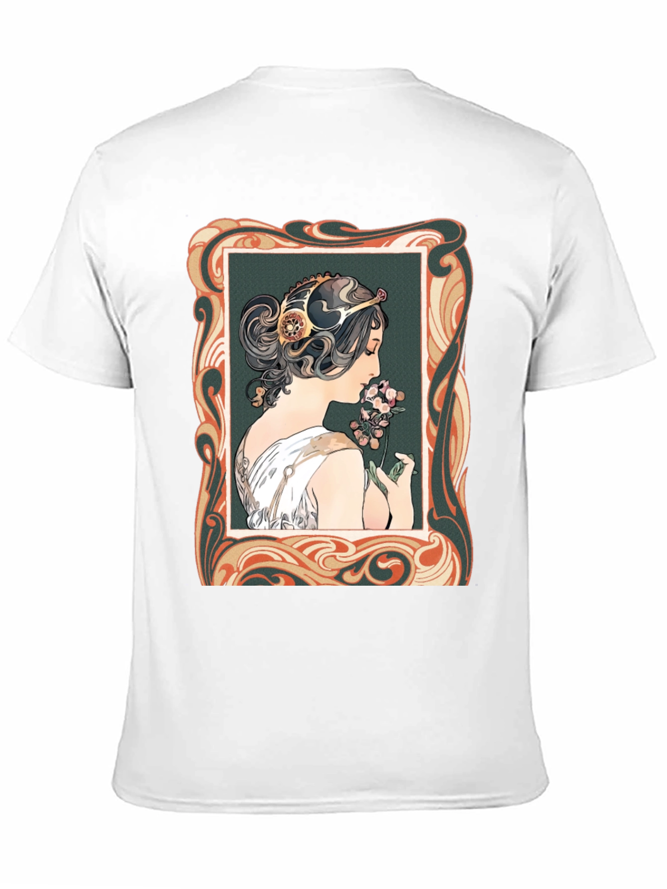 Art Nouveau Woman Graphic T-Shirt