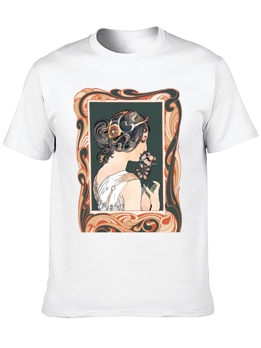 Art Nouveau Woman Graphic T-Shirt
