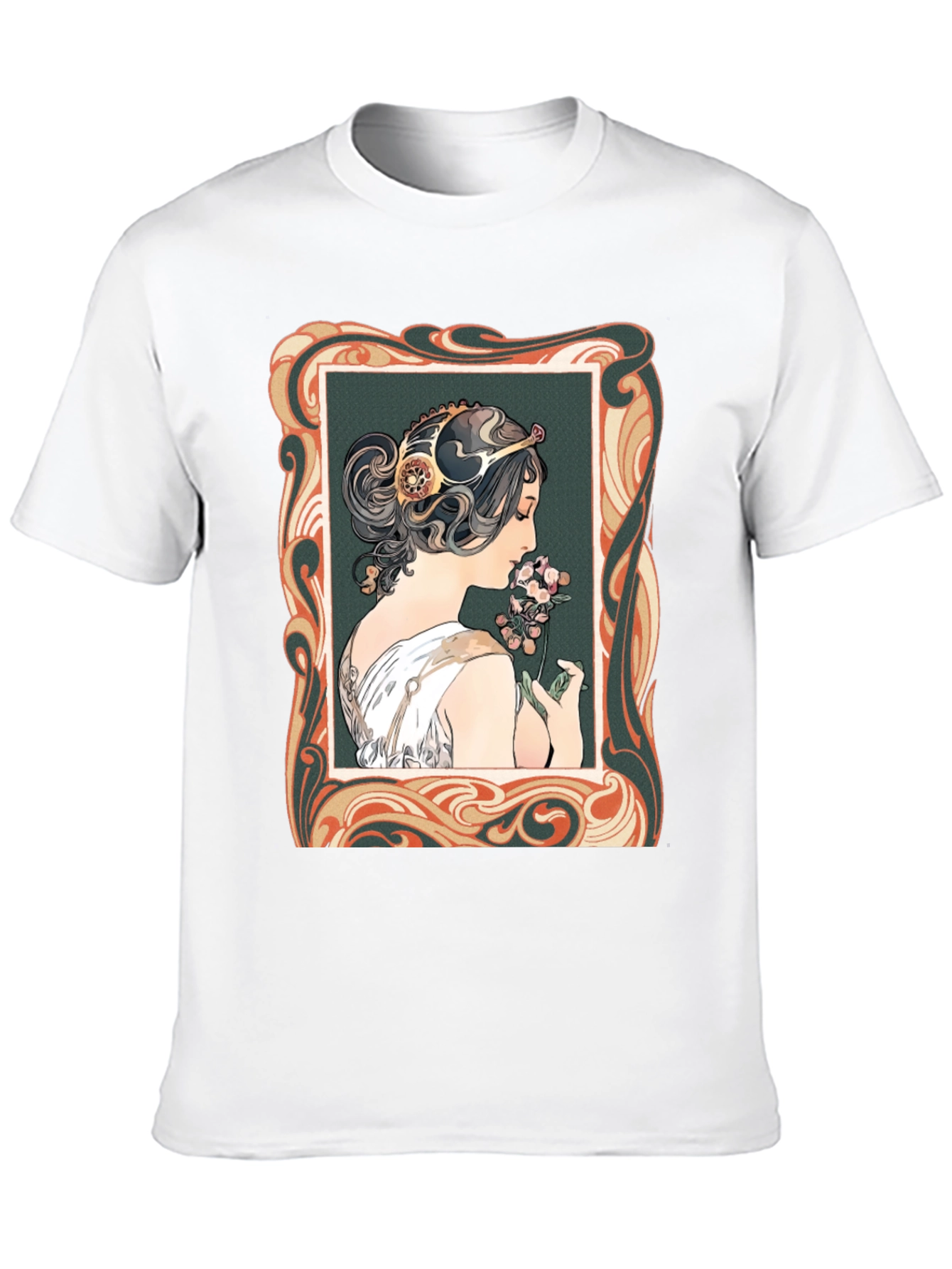 Art Nouveau Woman Graphic T-Shirt