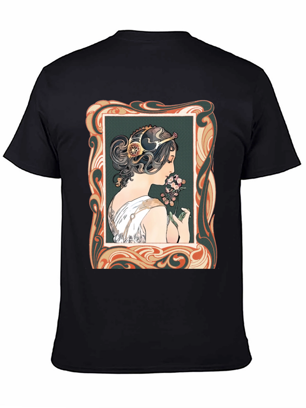 Art Nouveau Woman Graphic T-Shirt