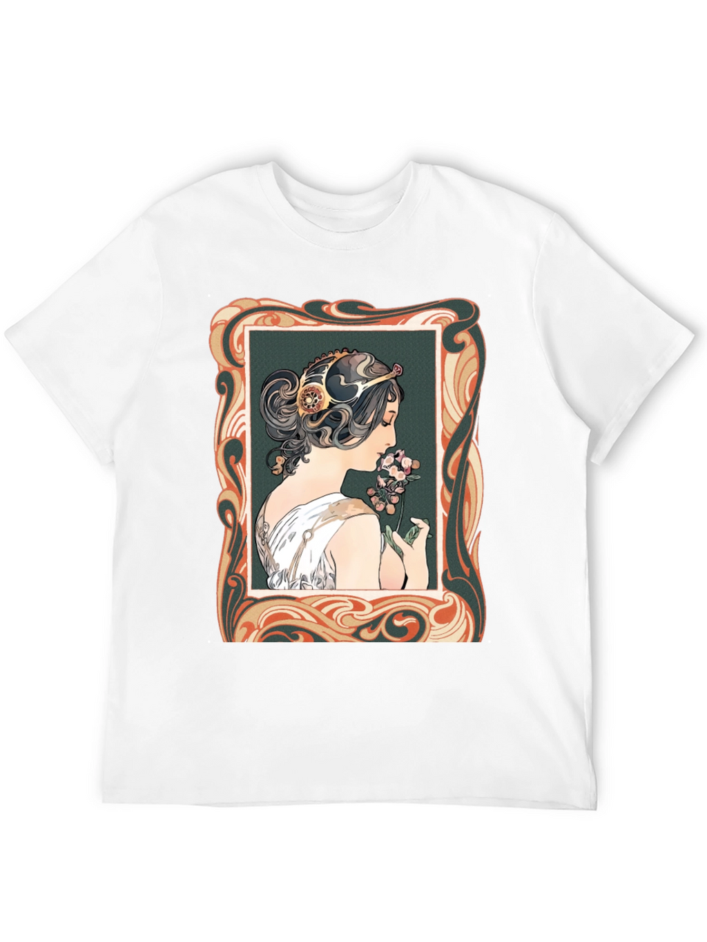 Art Nouveau Woman Graphic T-Shirt
