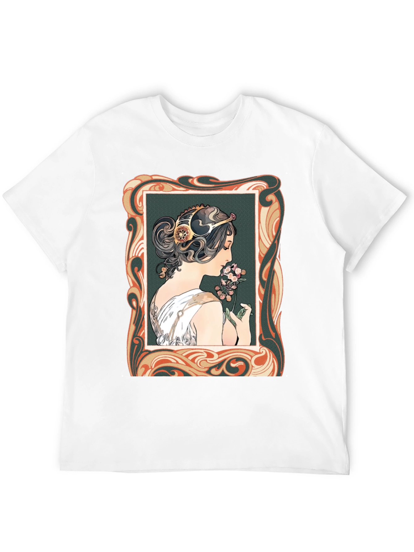 Art Nouveau Woman Graphic T-Shirt