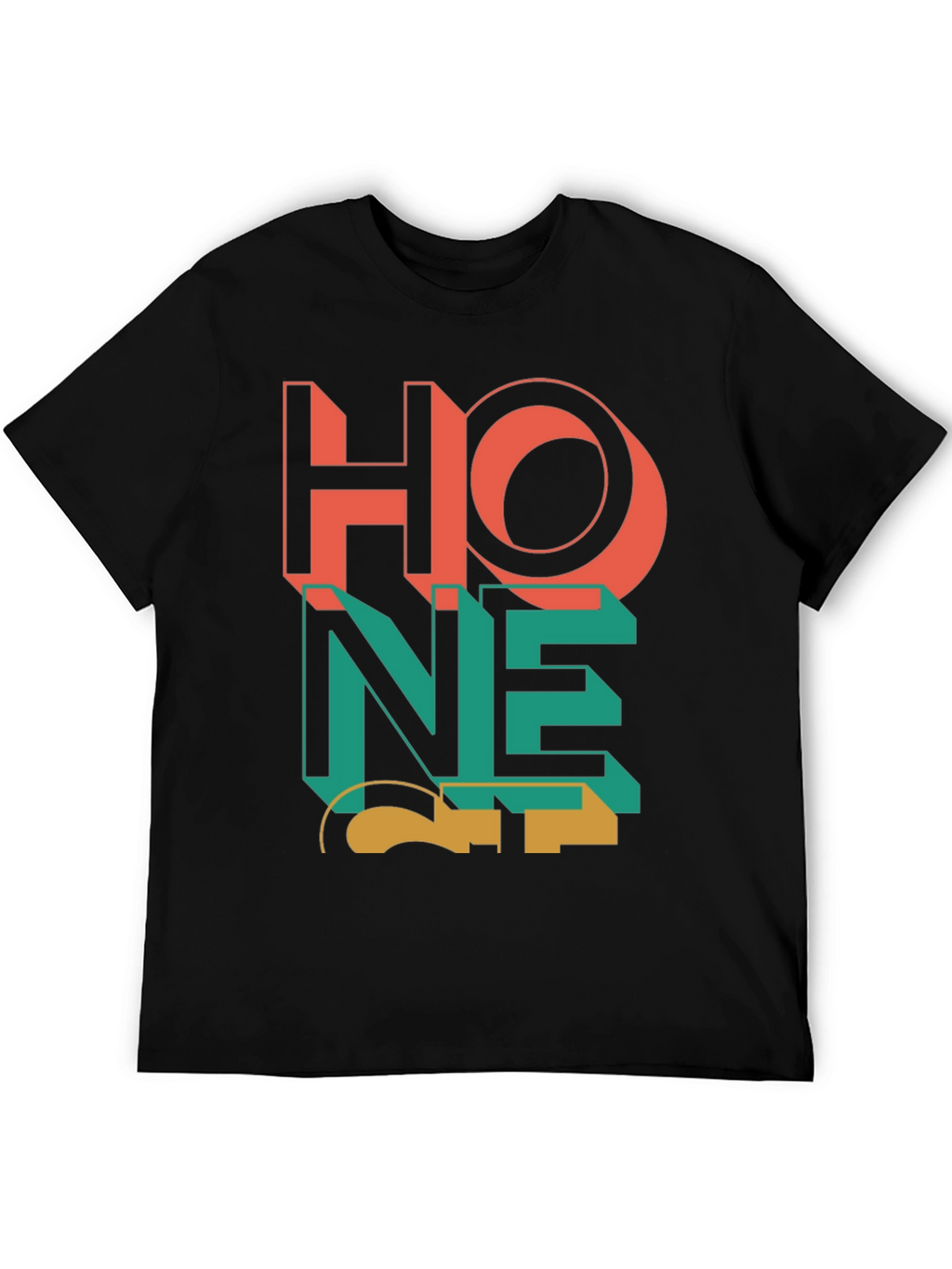 Modern Graphic Tee - Abstract Design