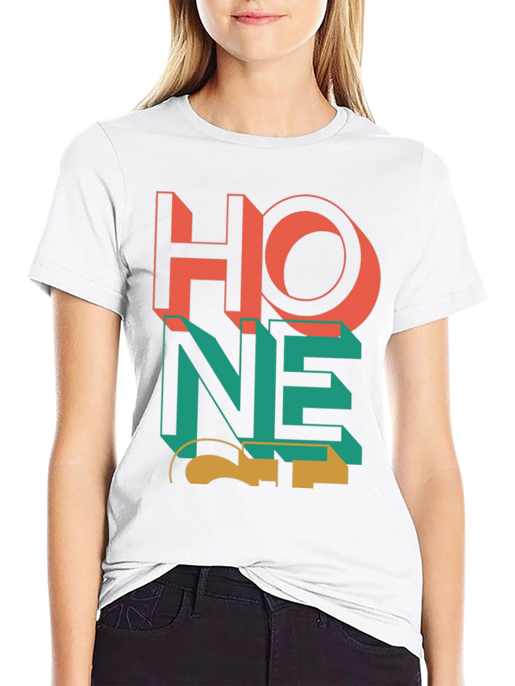 Modern Graphic Tee - Abstract Design