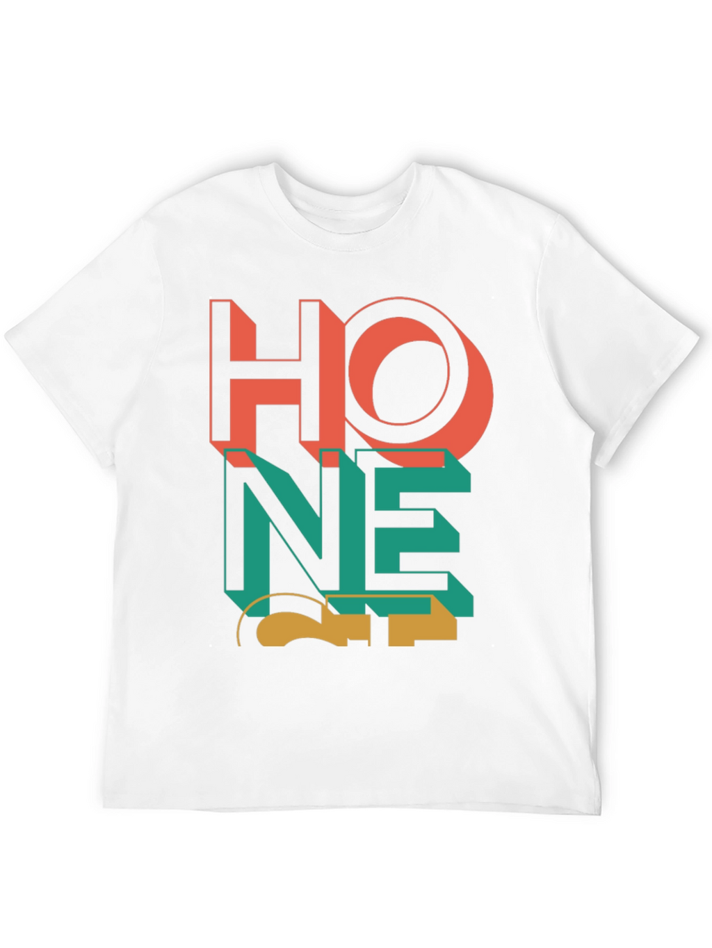 Modern Graphic Tee - Abstract Design
