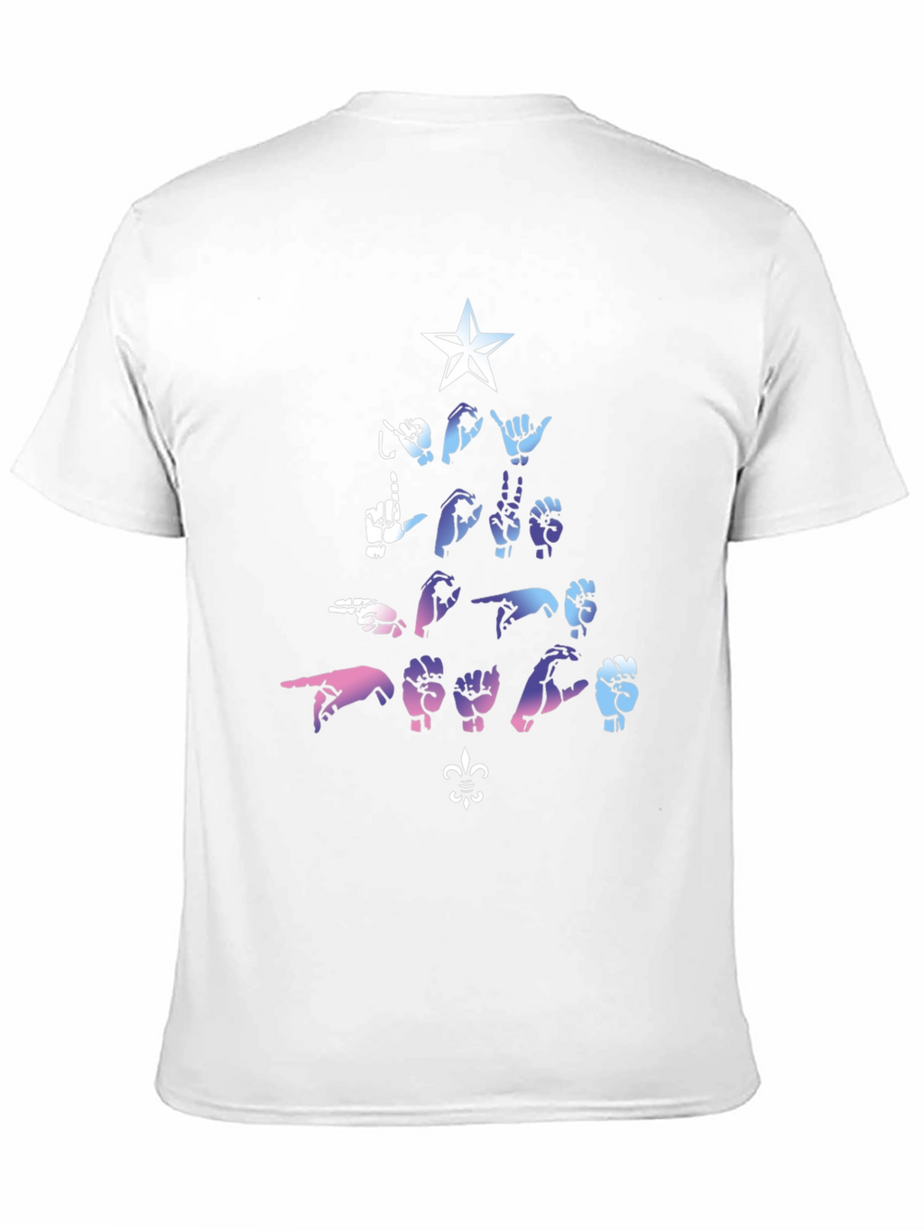 ASL Christmas Tree T-Shirt