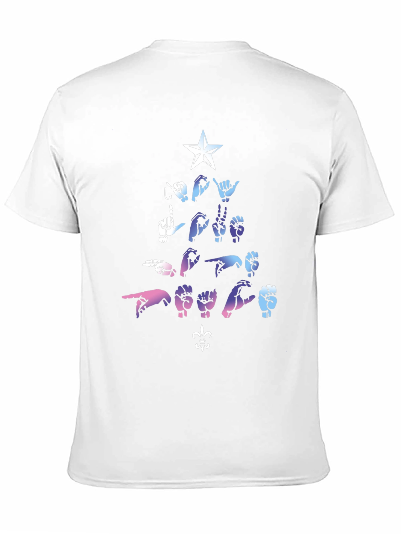 ASL Christmas Tree T-Shirt