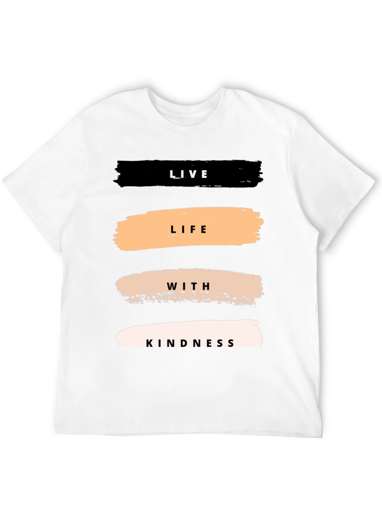 Live Life With Kindness T-Shirt - Black